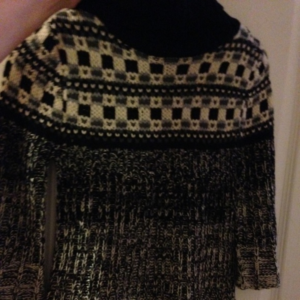 Thick winter sweater turtleneck